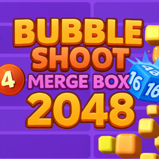 Bubble Shoot Merge Box 2048