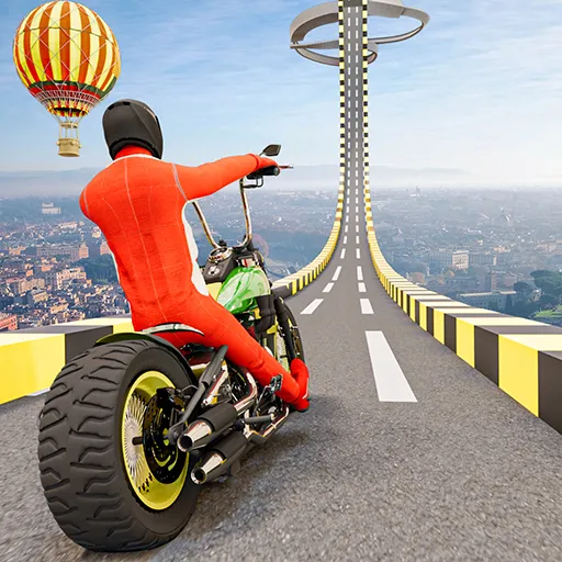 Mega Ramp Bike Racing Tracks IO